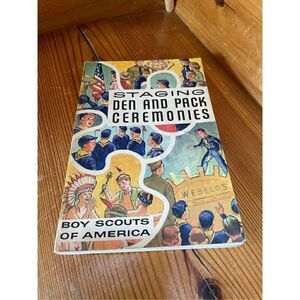 1963 Staging Den and Pack Ceremonies Boy Scouts of America